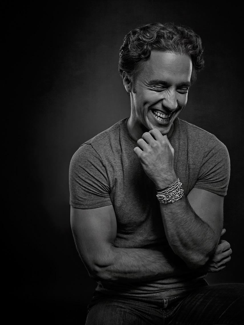 Craig Kielburger portrait in studio, founder of We Day, Save the Children by Vancouver Celebrity Photographer Waldy Martens