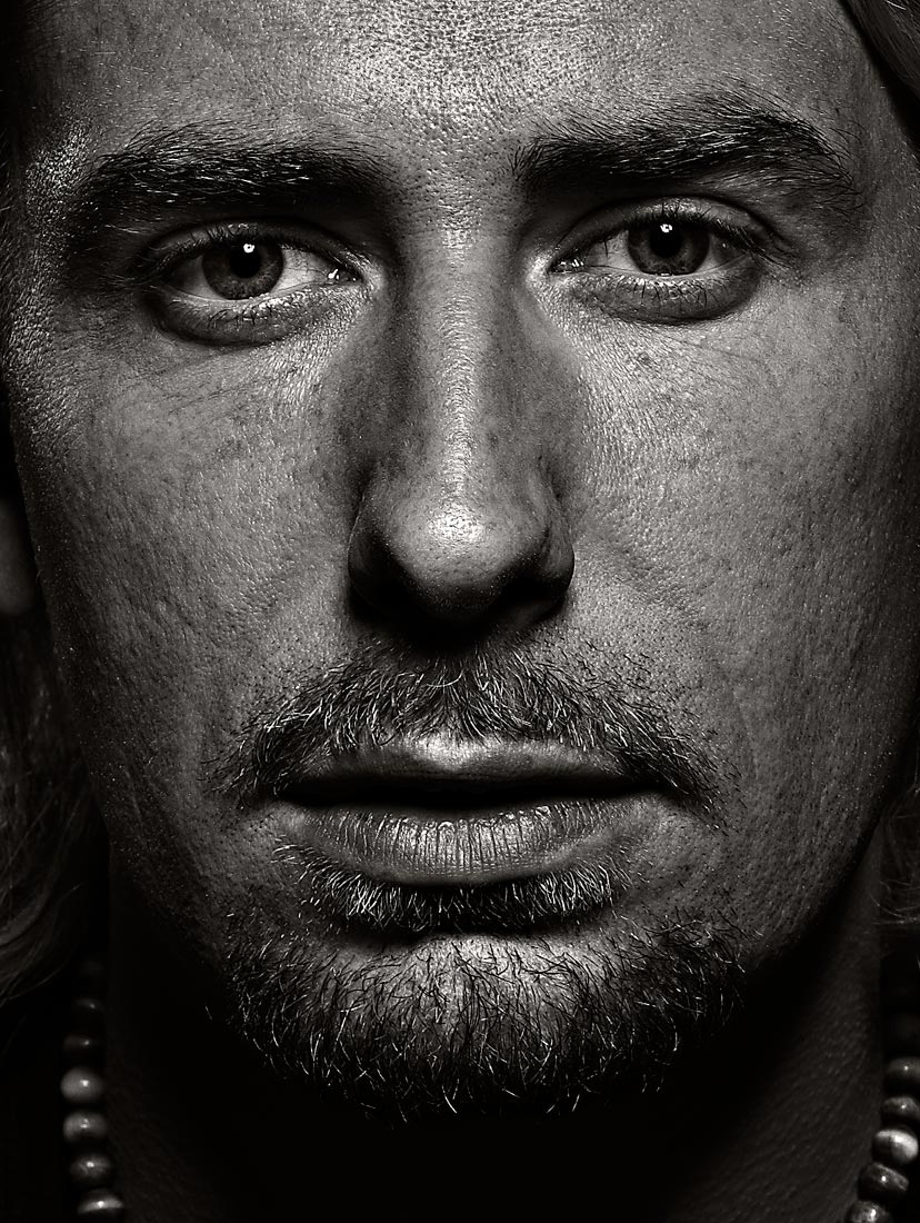 Chad Kroeger of Nickelback Band Portrait by Vancouver celebrity photographer Waldy Martens