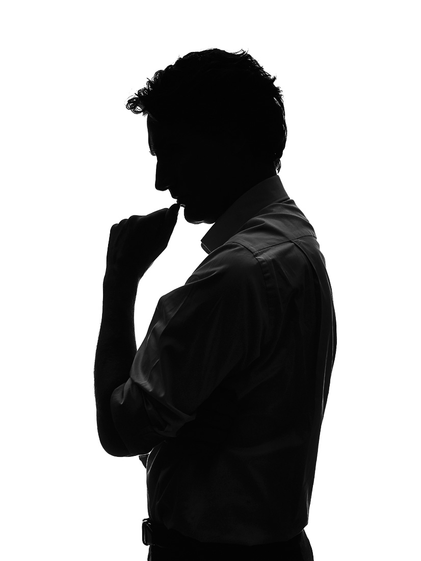 Prime Minister of Canada Justin Trudeau Portrait silhouette