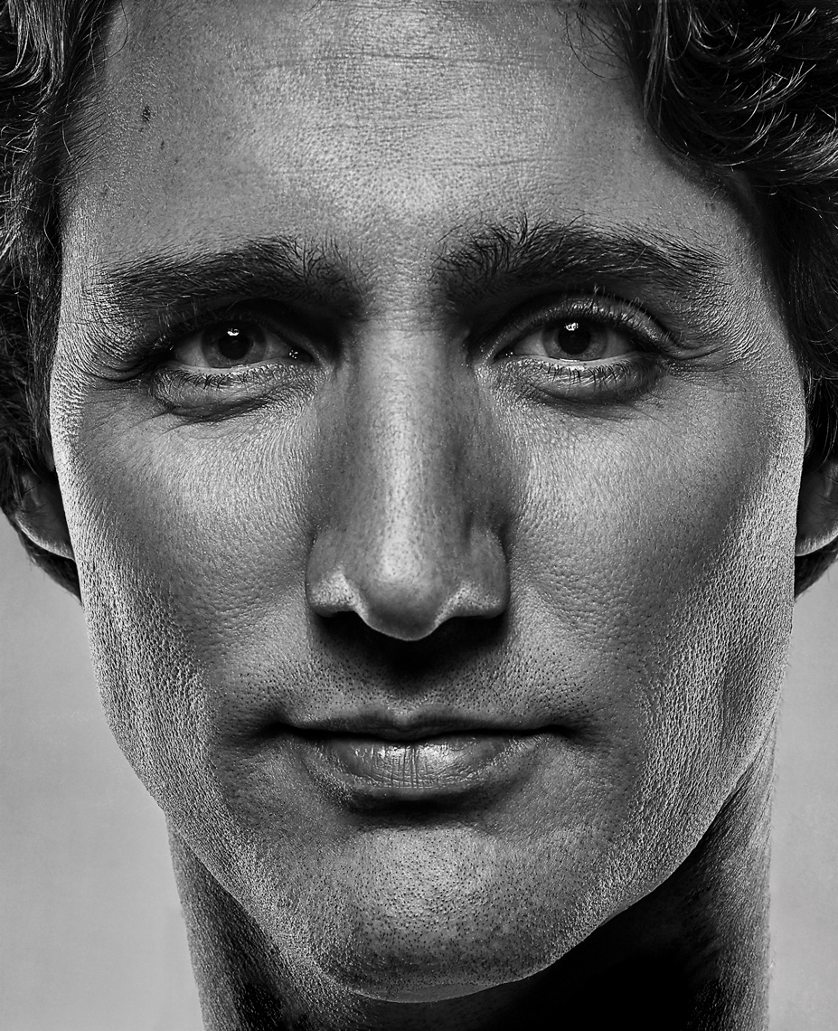 Prime Minister of Canada Justin Trudeau Portrait by Vancouver Celebrity Photographer