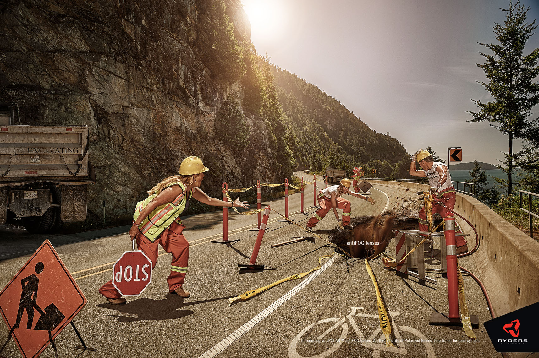 Ryders eyewear advertising photography by Vancouver advertising photographer Waldy Martens